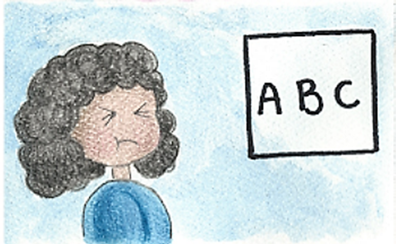 When you have difficulty seeing things look fuzzy